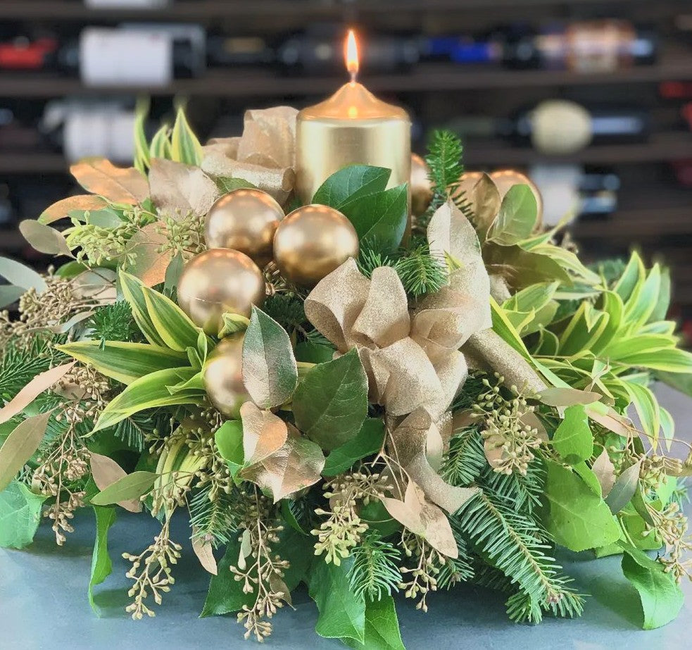 Winter Glow Centerpiece